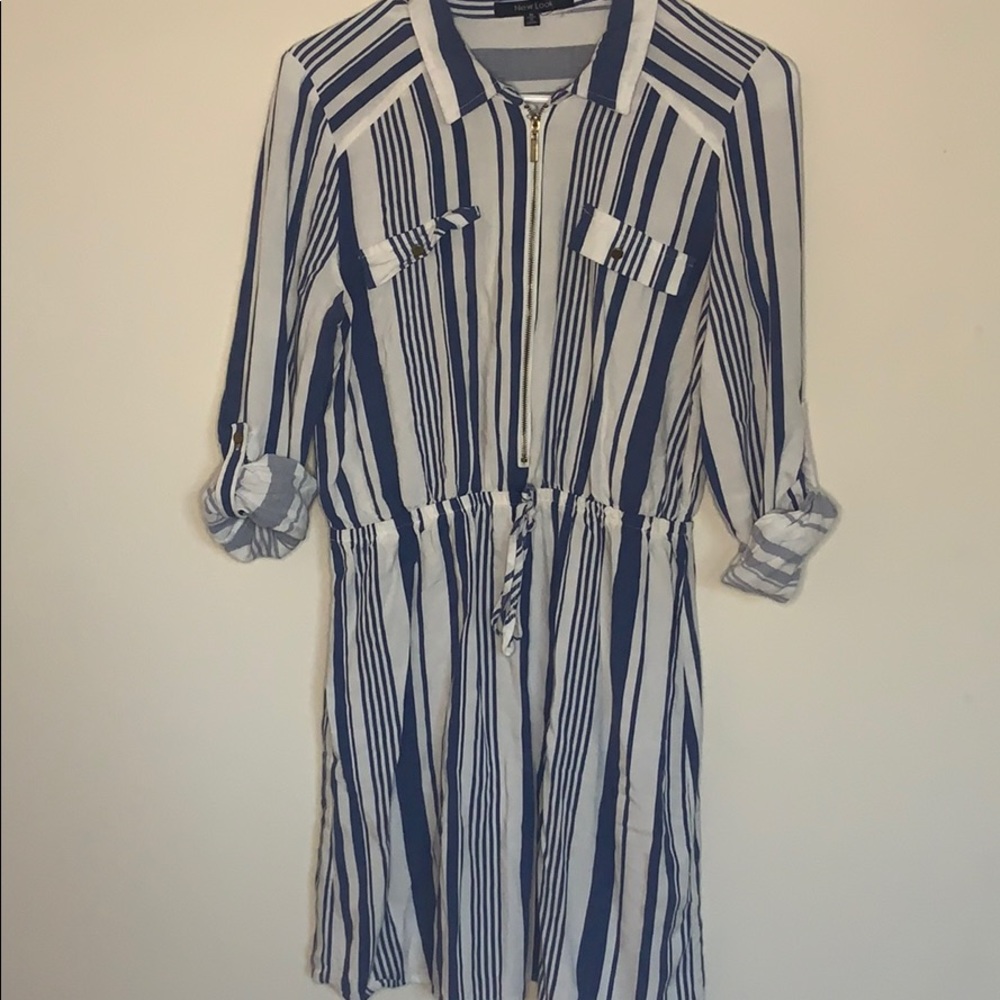 3/4 sleeve sailor dress